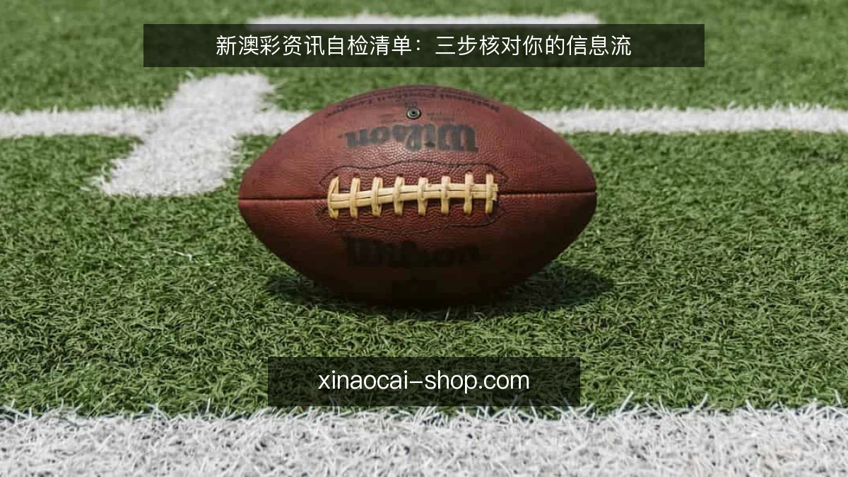 新澳彩资讯自检清单：三步核对你的信息流